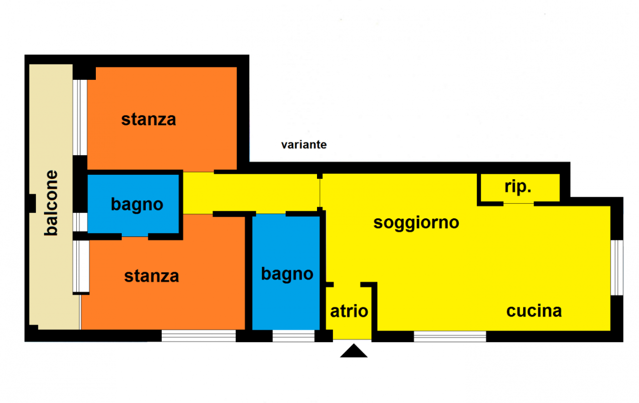 Via Maso della Pieve, Appartamento: bi/ trilocale, rif: 12056-2
