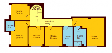 Bolzano Gries: Vendiamo appartamento duplex molto grande - 