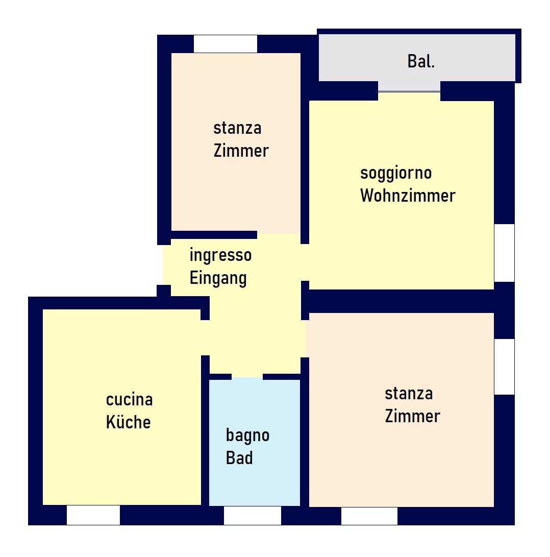 Appartamento Trilocale in Vendita a Laives - - Via Mozart