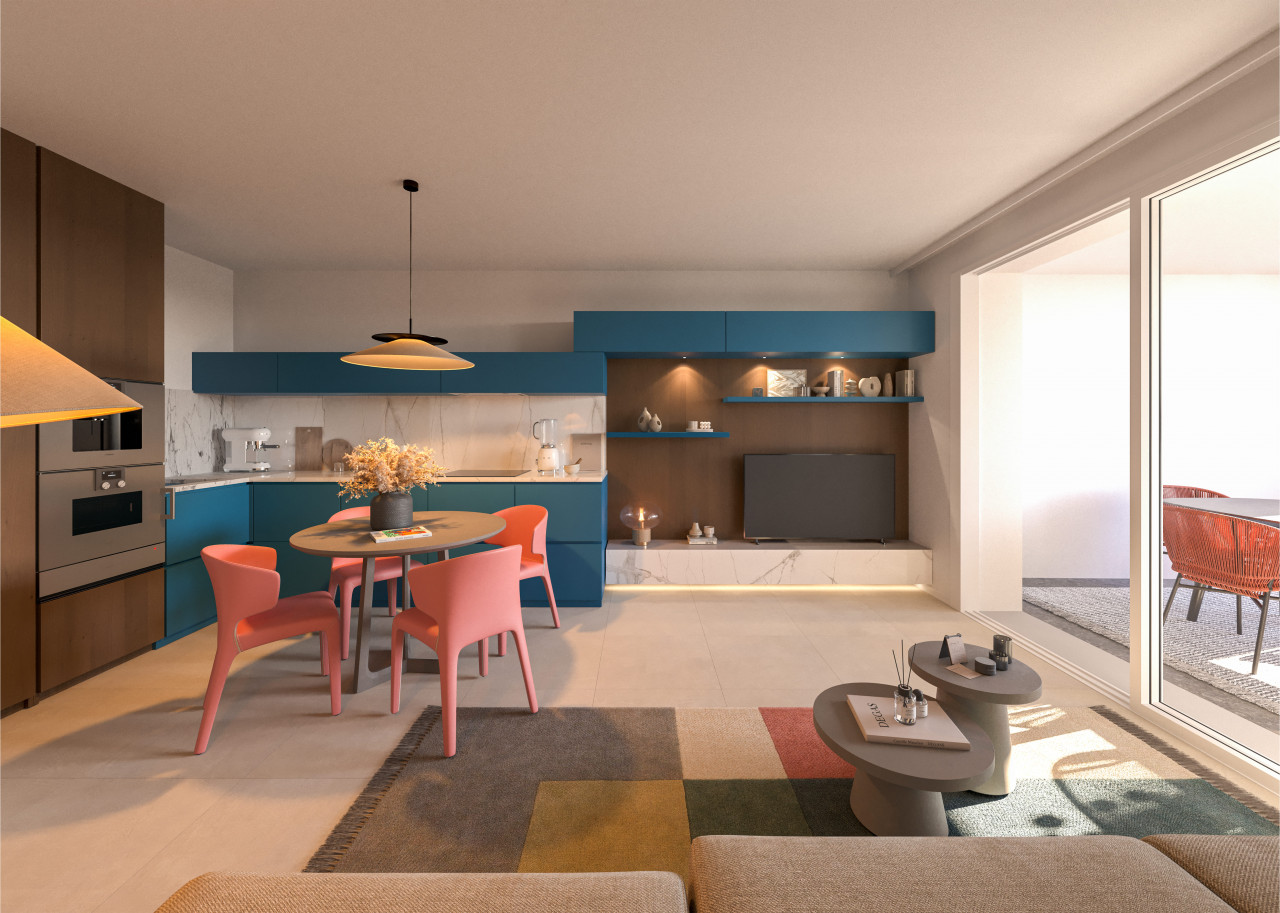 Nuova costruzione: Bilocale con terrazza. AV26013-5 - Viale Druso - Drususallee